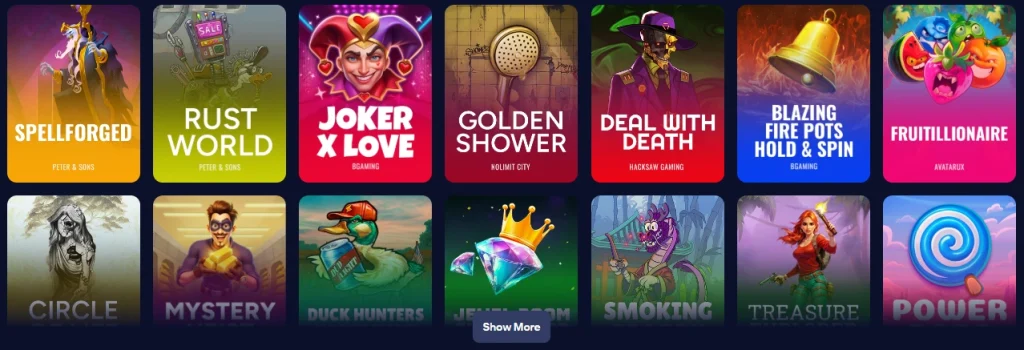 Podgląd strony afiliacyjnej Thor Fortune Casino